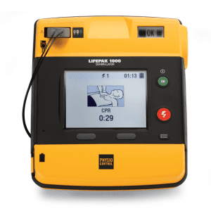 Defibrillatore LIFEPAK 1000 ECG - Risposta rapida alle emergenze cardiache con visualizzazione avanzata ECG e modalità flessibile.
