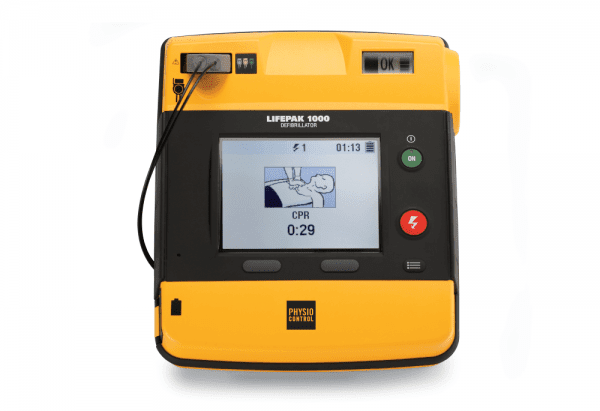 Defibrillatore LIFEPAK 1000 ECG - Risposta rapida alle emergenze cardiache con visualizzazione avanzata ECG e modalità flessibile.