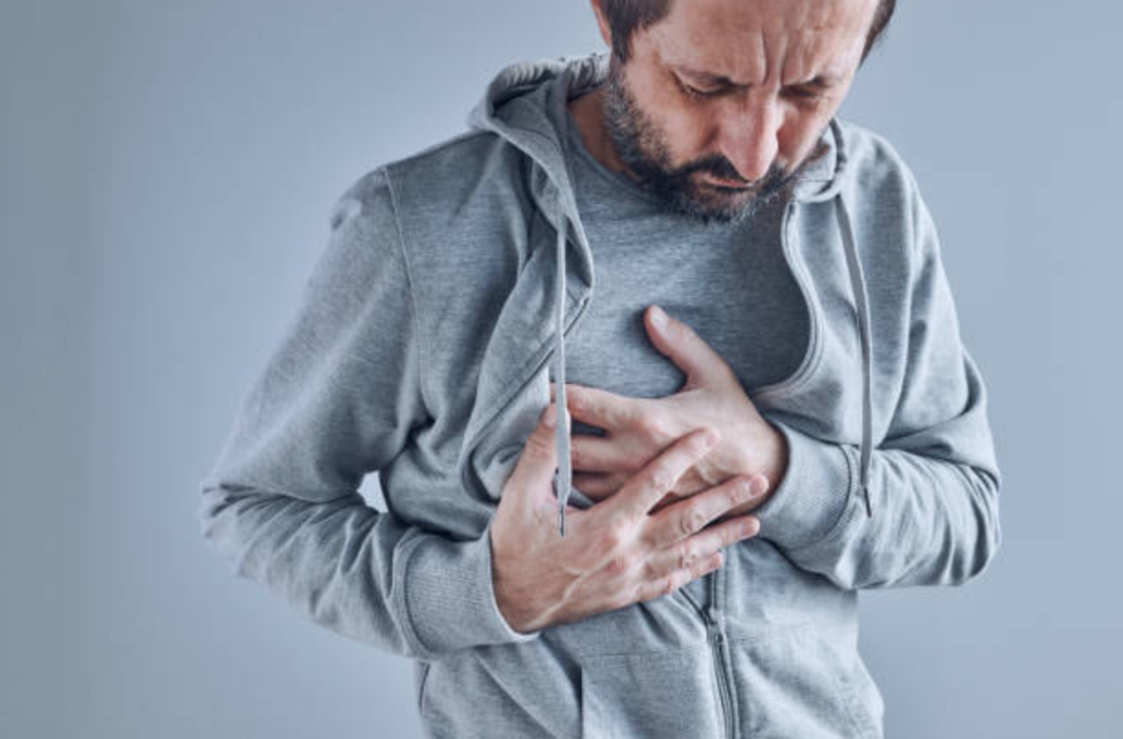 Rappresentazione di un infarto