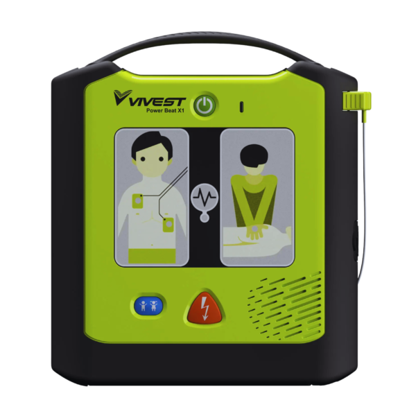 Defibrillatore PowerBeat X1 di Vivest per adulti e bambini